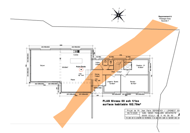 plan construction aménagement rayonnement tellurique géobiologie lyon drôme pays basque
